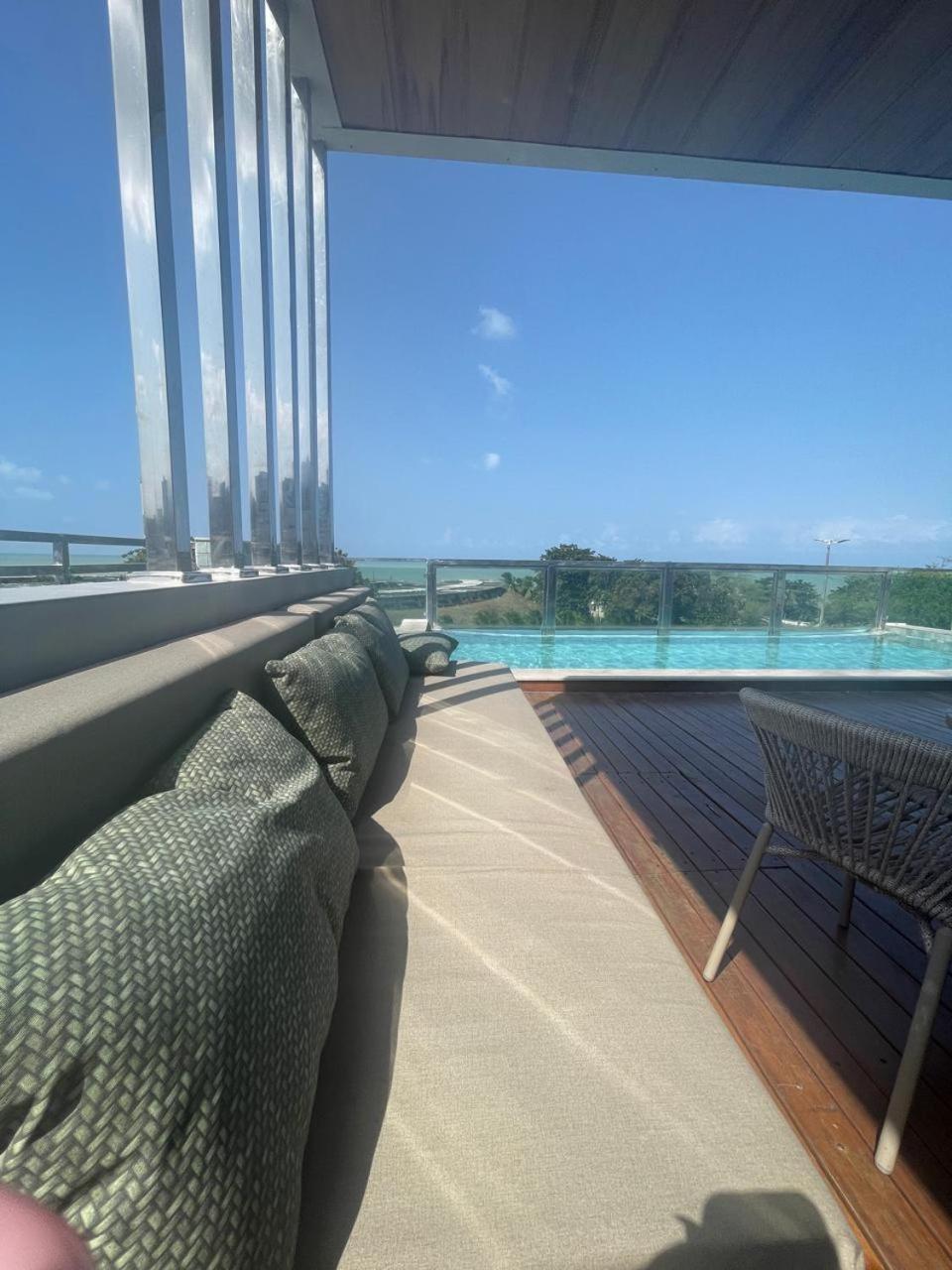 Israel Tambau- Apto Luxuoso- Em Frente Ao Mar Com Varanda João Pessoa Екстериор снимка